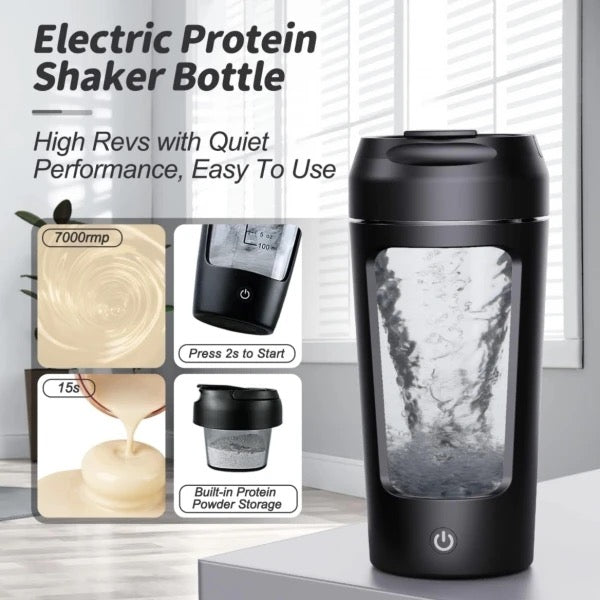 “PowerMix“ 650ml USB Elektrischer Protein Shaker