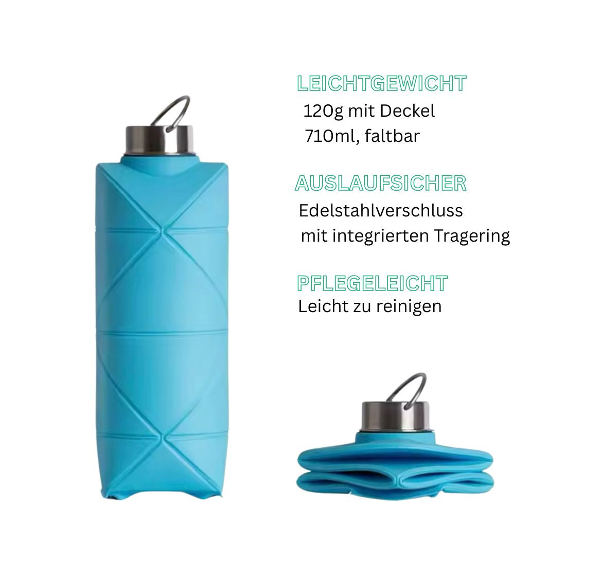 „EcoFold“ faltbare Trinkflasche