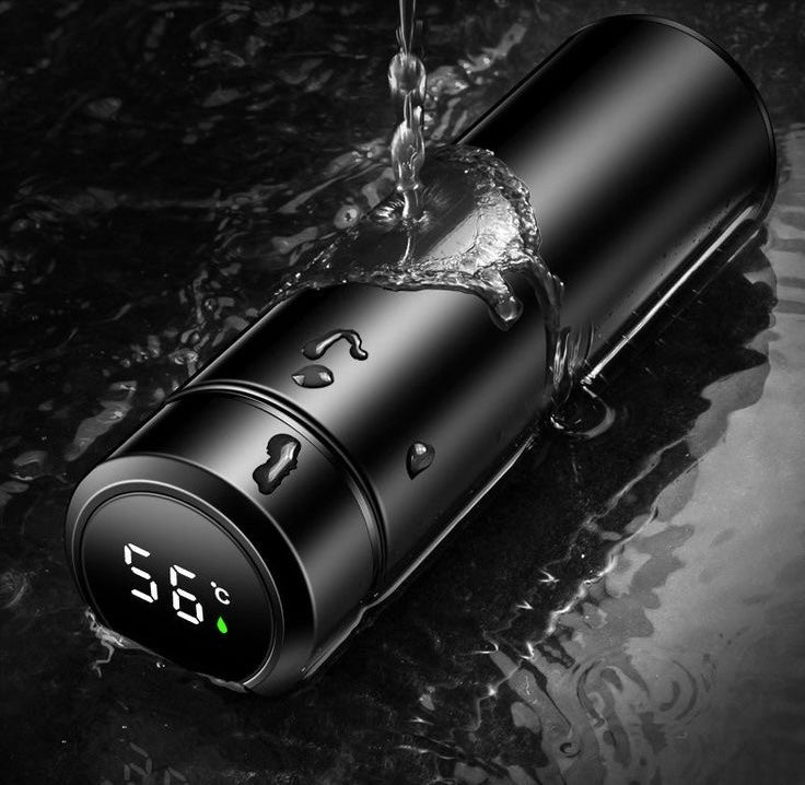 “HydroSmart Edelstahl-Becher - Smartes Trinkwasser-Tracking