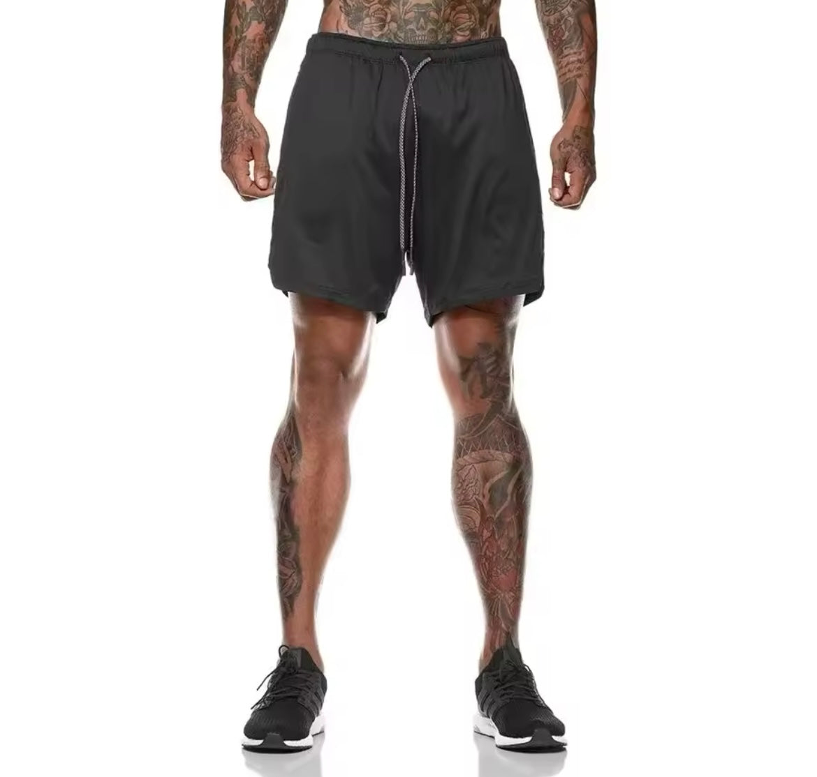 “PerformX“ Herren 2-in-1 Sportshorts mit Innentasche