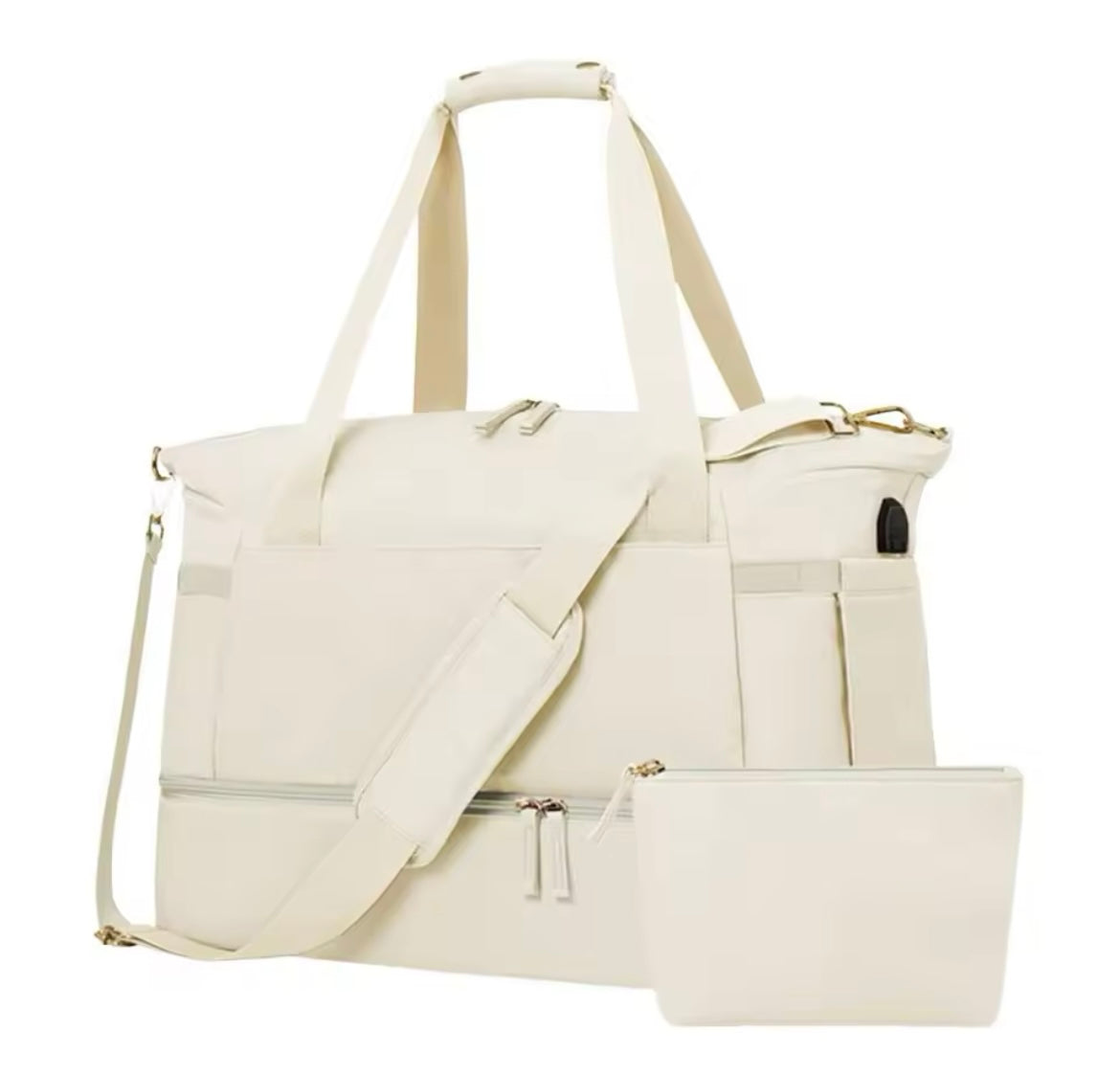 „ AllSet“ GymBag – smarte Sport- und Reisetasche mit USB