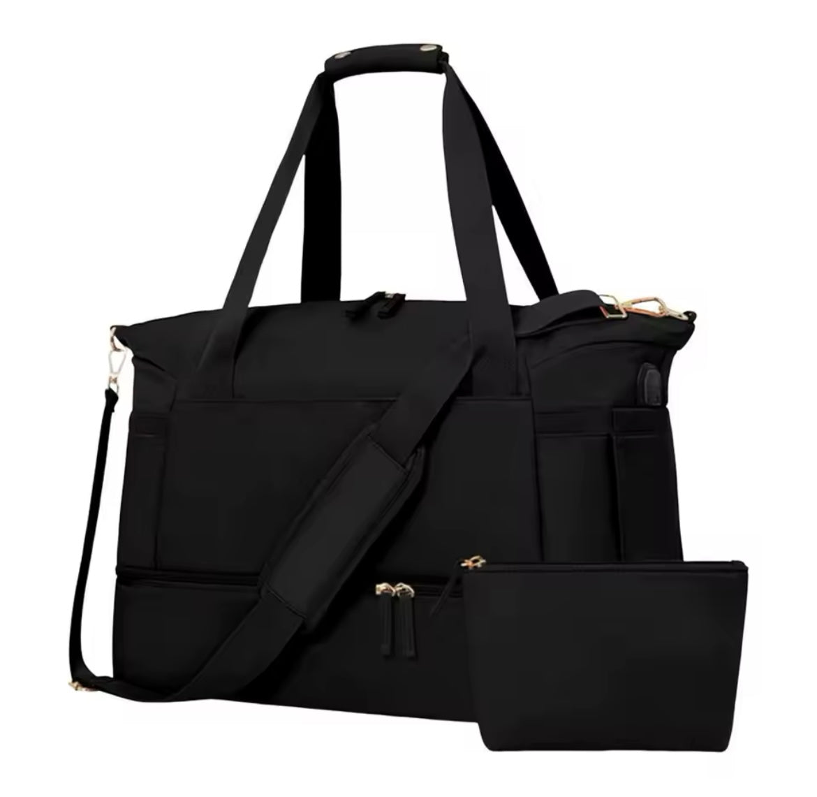 „ AllSet“ GymBag – smarte Sport- und Reisetasche mit USB