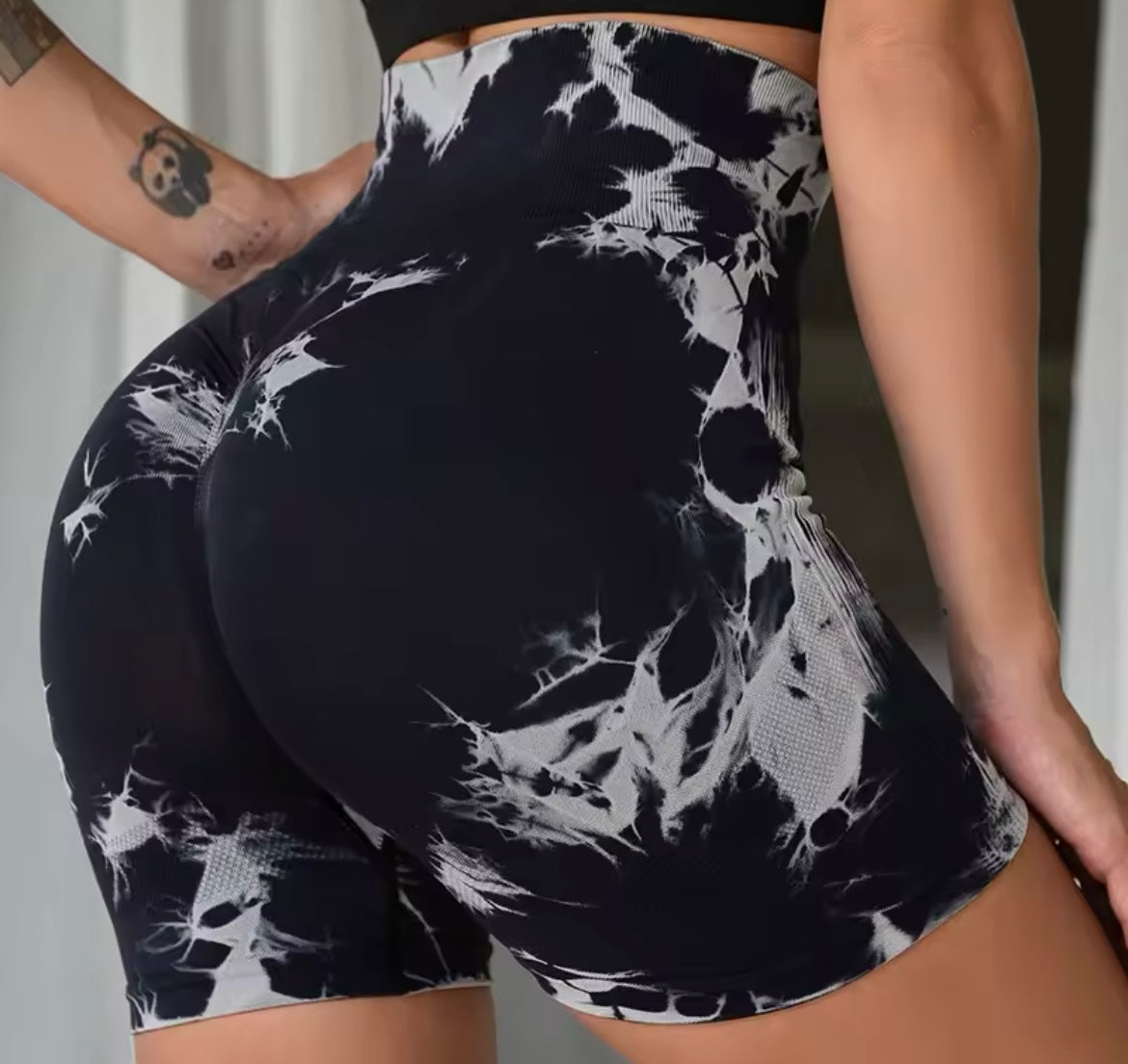 „Flowya“  Batik Fitness-/ Yoga Shorts
