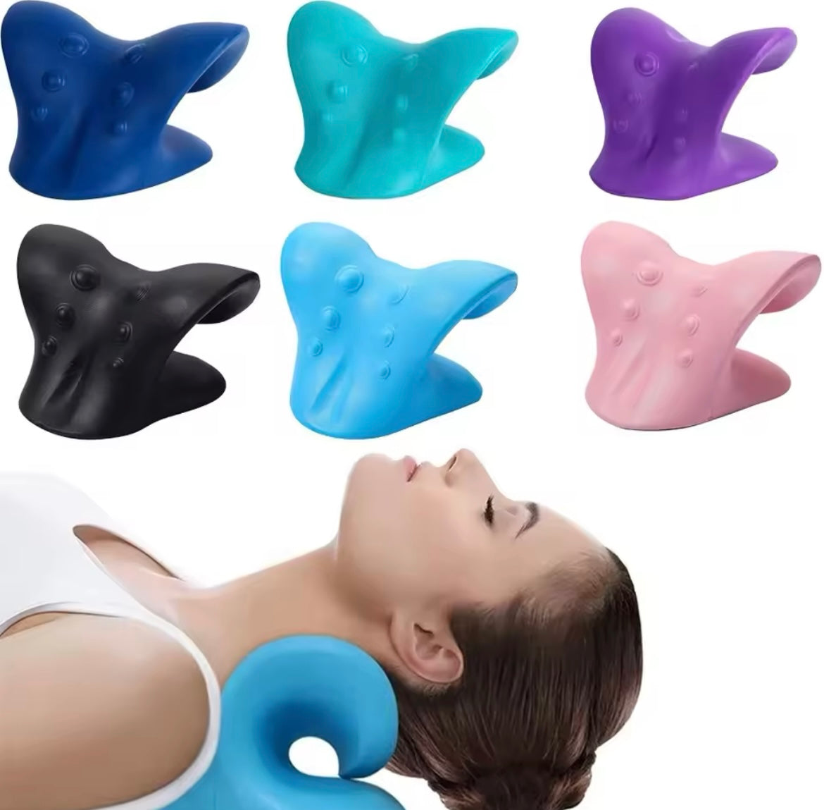 „RelaxPad“ Nackenmassagekissen