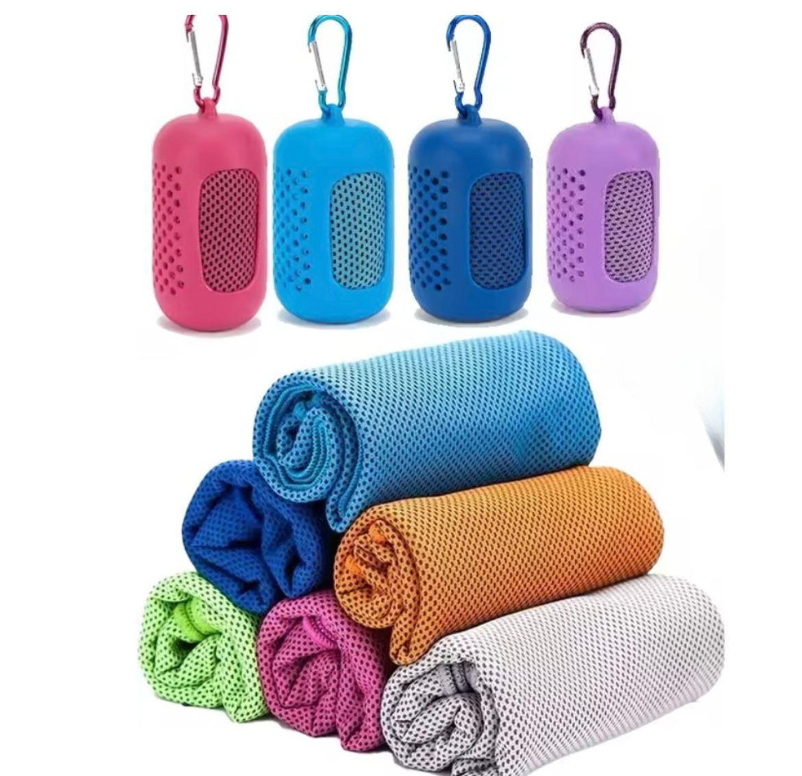 „CoolFit“ kühlendes Mikrofaser-Handtuch